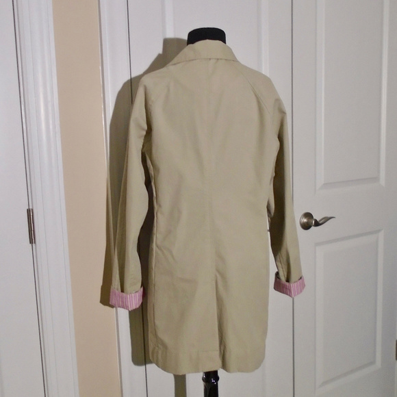 COLUMBIA Cotton Canvas Khaki Rain/Utility Jacket *FIRM PRICE* - Picture 4 of 5